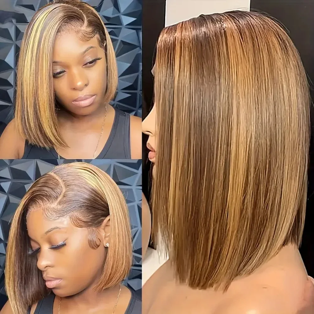 Wear Go Glueless Highlight Bob Hair Wig Human Hair Ready To Wear Straight Transprent 6x4 Lace Closure Wigs For Women Human Hair
Wear Go Glueless Highlight Bob Hair Wig Human Hair Ready To Wear Straight Transprent 6x4 Lace Closure Wigs For Women Human Hair