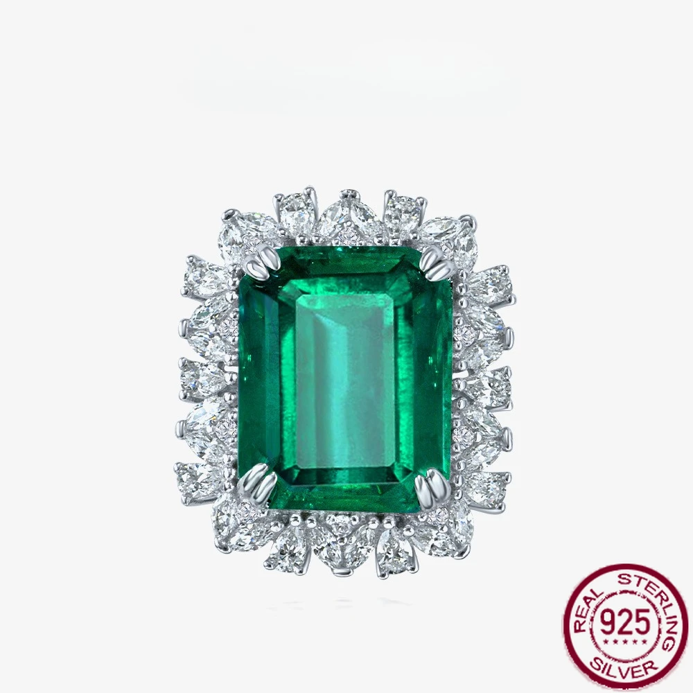 New popular synthetic rectangular chamfered car flat 12 * 15 emerald 9-carat high carbon diamond ring 5-9 # engagement jewelry
New popular synthetic rectangular chamfered car flat 12 * 15 emerald 9-carat high carbon diamond ring 5-9 # engagement jewelry