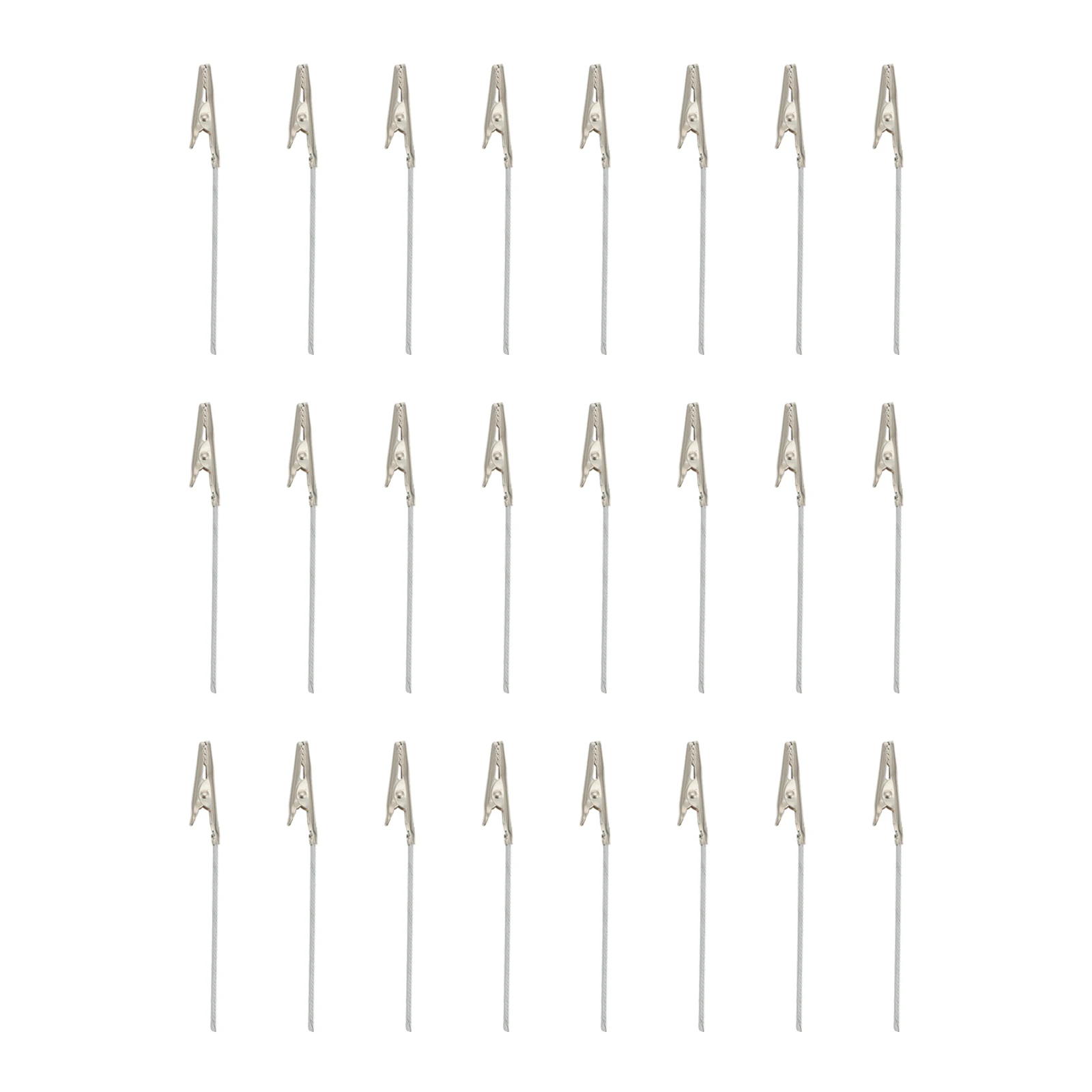 100 Pcs Wire Rope Business Card Clip Silver Long Tail Photo Memo Note Picture Fixed Clips Desk Organization Storage Display
100 Pcs Wire Rope Business Card Clip Silver Long Tail Photo Memo Note Picture Fixed Clips Desk Organization Storage Display