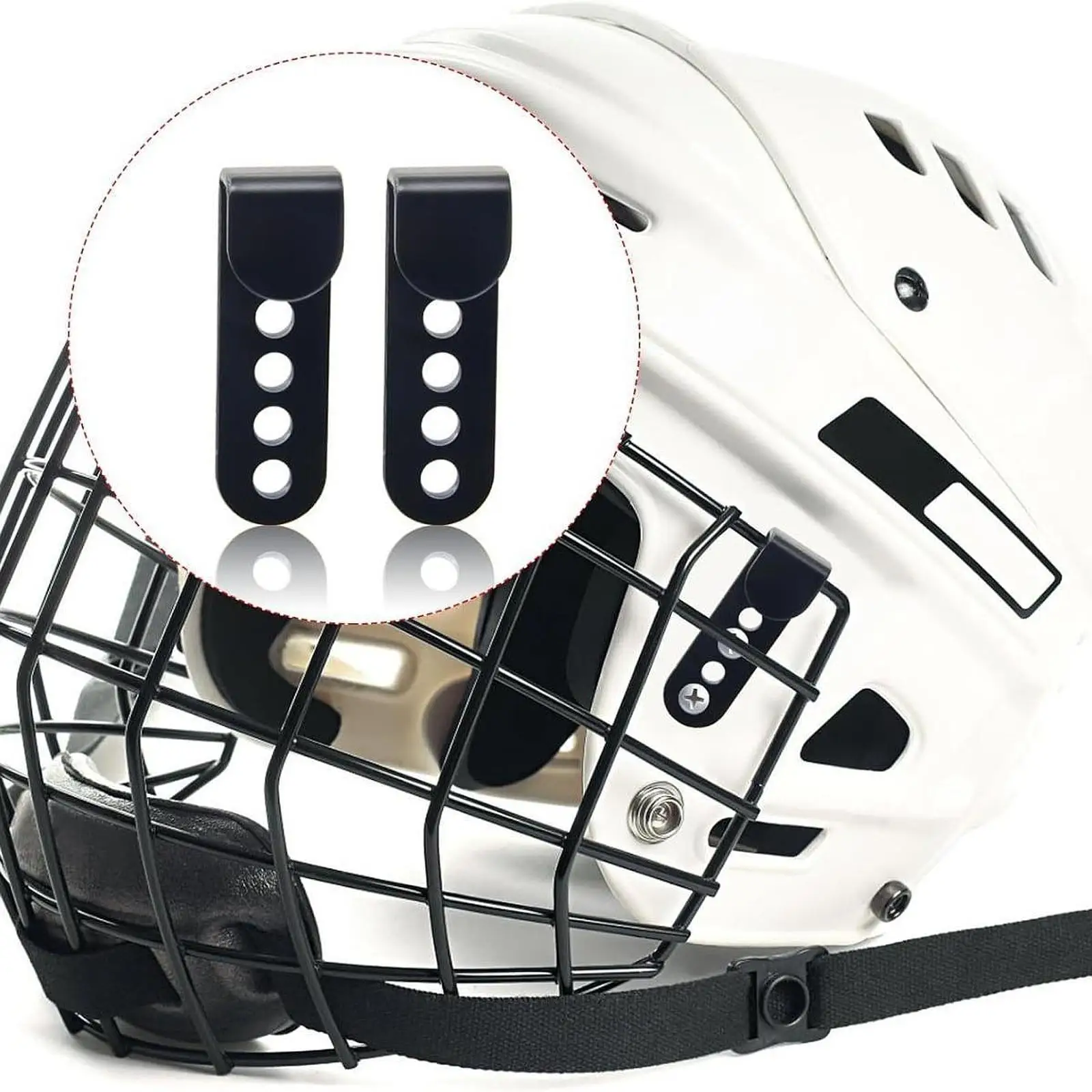 Stainless Steel Hockey Helmet Repair Kit Multicolor Accessory Parts Set for Football Hockey Visor Replacement and Maintenance
Stainless Steel Hockey Helmet Repair Kit Multicolor Accessory Parts Set for Football Hockey Visor Replacement and Maintenance
