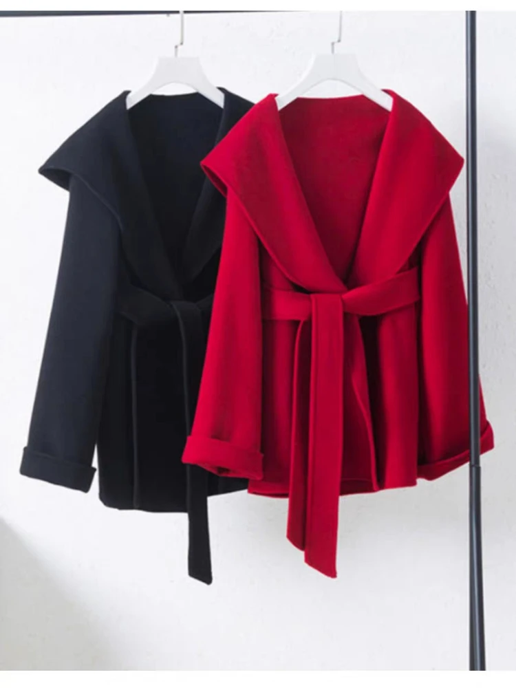 Женское однотонное двустороннее шерстяное пальто с капюшоном, утепленное, в стиле Одре, с поясом, классическое, элегантное, зимнее, новое, повседневное, тренчкот
Женское однотонное двустороннее шерстяное пальто с капюшоном, утепленное, в стиле Одре, с поясом, классическое, элегантное, зимнее, новое, повседневное, тренчкот