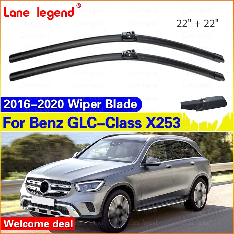 For Mercedes Benz GLC Class X253 C253 2016 - 2020 Wiper Blades Windscreen Wipers Car Accessories 200 250 300 220d 250d 43 63 AMG
For Mercedes Benz GLC Class X253 C253 2016 - 2020 Wiper Blades Windscreen Wipers Car Accessories 200 250 300 220d 250d 43 63 AMG