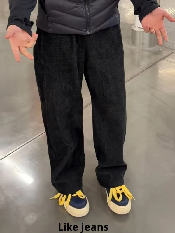 American Sle Heavyweight Waed Denim Casual Pants Men Winter Fce Lined Thiened Loose Straight Faion Sport Sweatpants
American Sle Heavyweight Waed Denim Casual Pants Men Winter Fce Lined Thiened Loose Straight Faion Sport Sweatpants