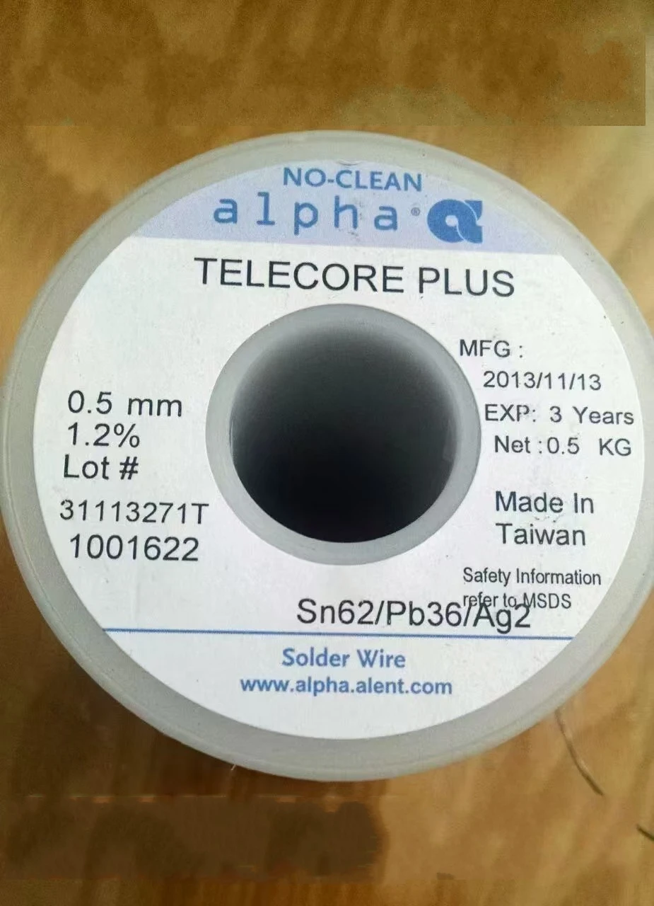 Alpha Solder Wire Leaded silver-Containing Solder Wire Sn62/Pb36/Ag2 Wire Diameter 0.5mm Solder For Audio Headphones
Alpha Solder Wire Leaded silver-Containing Solder Wire Sn62/Pb36/Ag2 Wire Diameter 0.5mm Solder For Audio Headphones