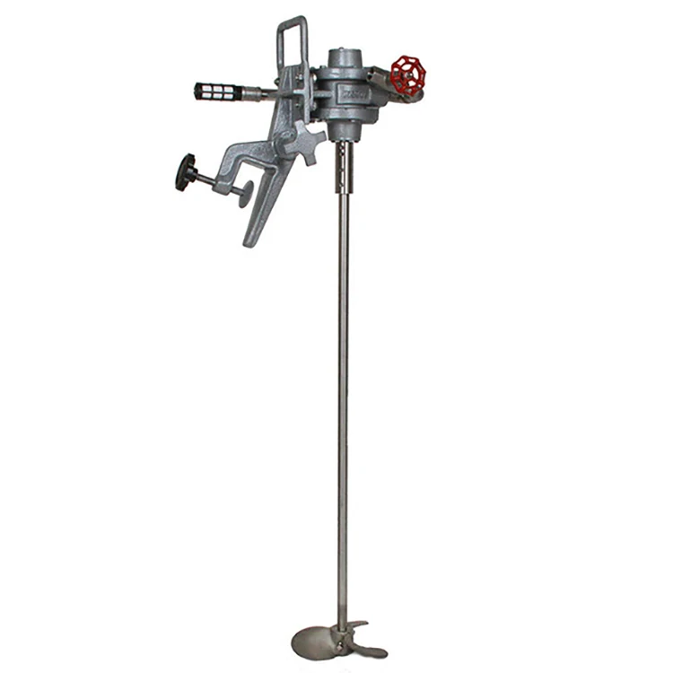 ADM128 Pneumatic Agitator Air Mixer for Mixing Paint Oil Perfume, Glue, Emulsion IBC Tank Pneumatic Mixer
ADM128 Pneumatic Agitator Air Mixer for Mixing Paint Oil Perfume, Glue, Emulsion IBC Tank Pneumatic Mixer