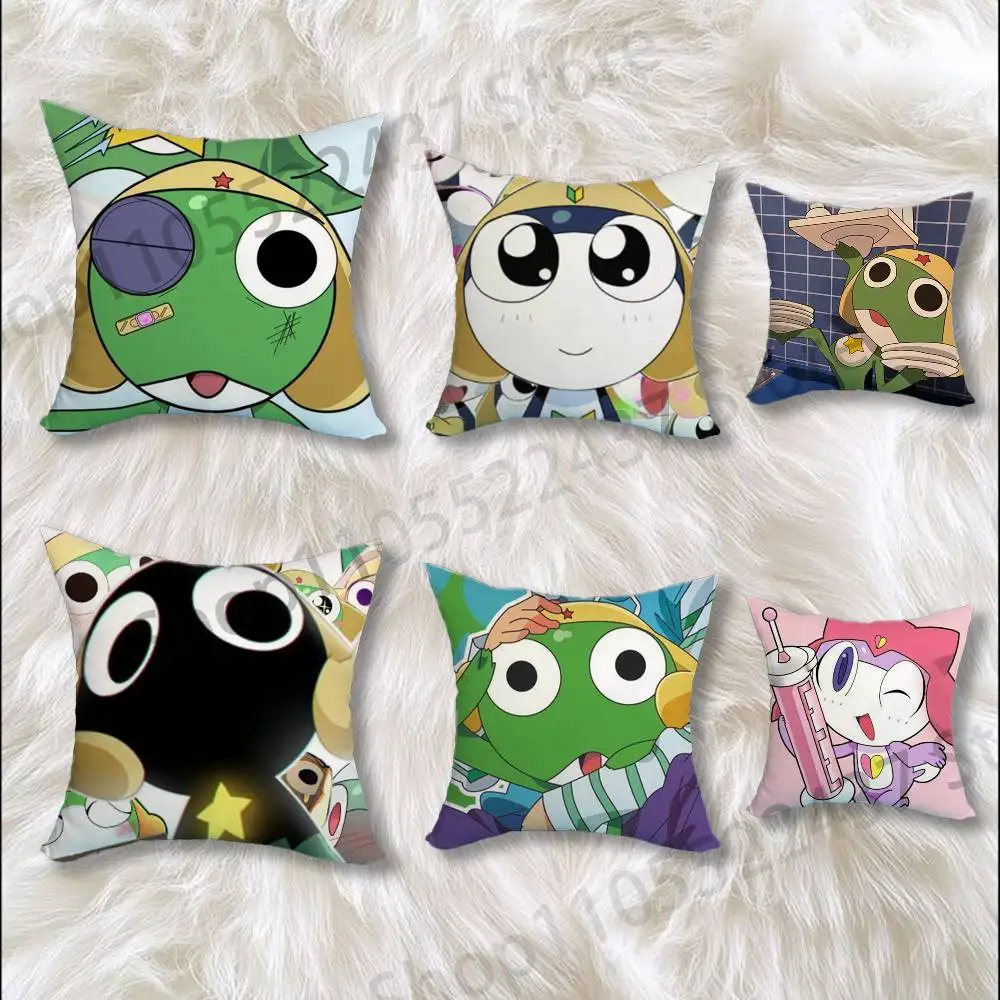 Cartoon Keroro G-Gunso Sgt. Frog Cartoon Printing Pillowcase Customized Pillow Cover for Sofa Home Decor
Cartoon Keroro G-Gunso Sgt. Frog Cartoon Printing Pillowcase Customized Pillow Cover for Sofa Home Decor