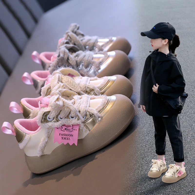 Kids Sneakers for Girls 2024 Fashion Thick Bottom Casual Shoes Fashion Spring Autumn Versatile Children Tennis Shoe
Kids Sneakers for Girls 2024 Fashion Thick Bottom Casual Shoes Fashion Spring Autumn Versatile Children Tennis Shoe