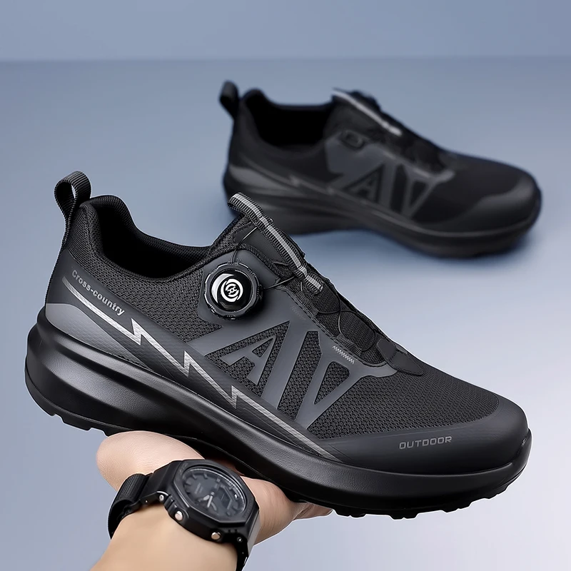 Men's Spring 2026 Breathable Running Outdoor Walking Shoes Lightweight Climbing Shoes Rotation Button Wear-resistant Mesh Inner
Men's Spring 2026 Breathable Running Outdoor Walking Shoes Lightweight Climbing Shoes Rotation Button Wear-resistant Mesh Inner