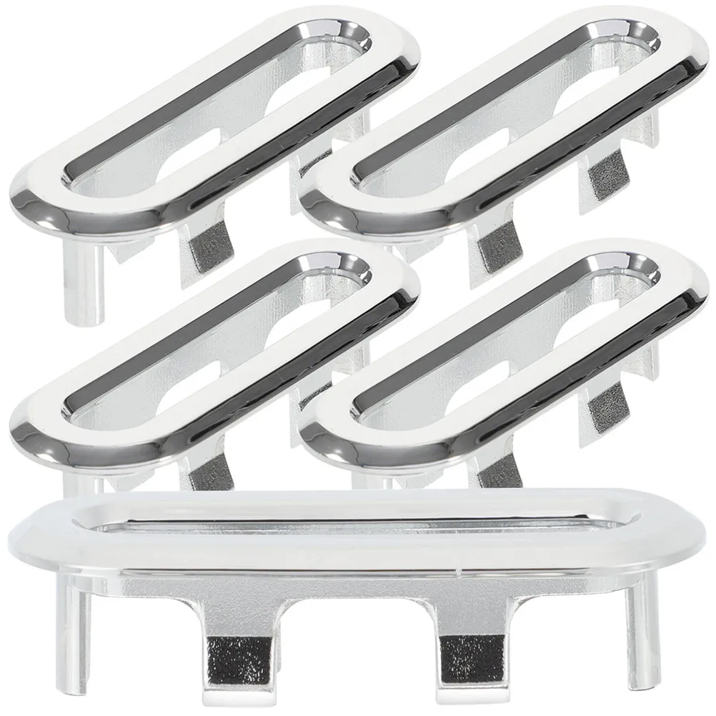 Комплект из 5 заглушек для слива раковины, овальные заглушки для керамических умывальников, прочные пластиковые крышки для перелива, элегантный дизайн, аксессуары для ванной комнаты
Комплект из 5 заглушек для слива раковины, овальные заглушки для керамических умывальников, прочные пластиковые крышки для перелива, элегантный дизайн, аксессуары для ванной комнаты