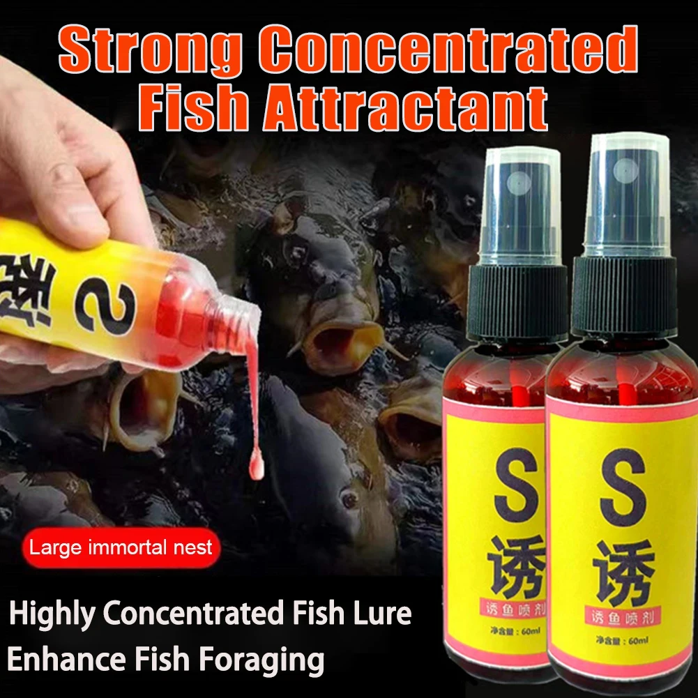 1/5pcs High Concentration Fish Bait Food Attractant Liquid Fishing Attractant Natural Scent Spray Enhancer Fish Bait Accessories
1/5pcs High Concentration Fish Bait Food Attractant Liquid Fishing Attractant Natural Scent Spray Enhancer Fish Bait Accessories