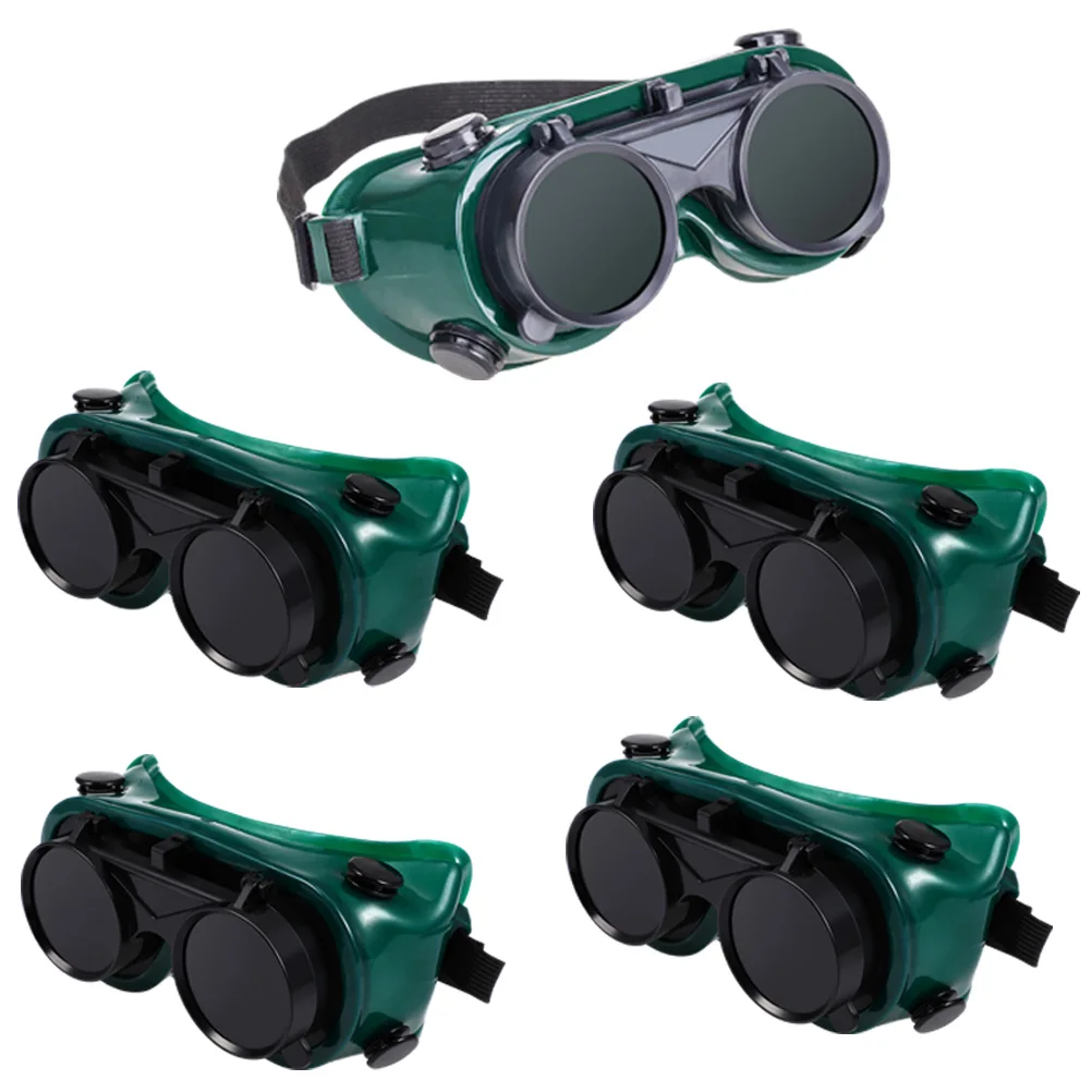 5pcs Welding Glasses Eyewear Protective Goggles Safety Electric Gear Work Adjustable Head Strap For Men Women Plastic Dimming
5pcs Welding Glasses Eyewear Protective Goggles Safety Electric Gear Work Adjustable Head Strap For Men Women Plastic Dimming