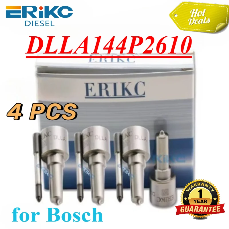 4PC DLLA144P2610 Common Rail Fuel Injector Nozzle DLLA 144 P 2610 Auto Parts for Bosch Injector 0445110889
4PC DLLA144P2610 Common Rail Fuel Injector Nozzle DLLA 144 P 2610 Auto Parts for Bosch Injector 0445110889