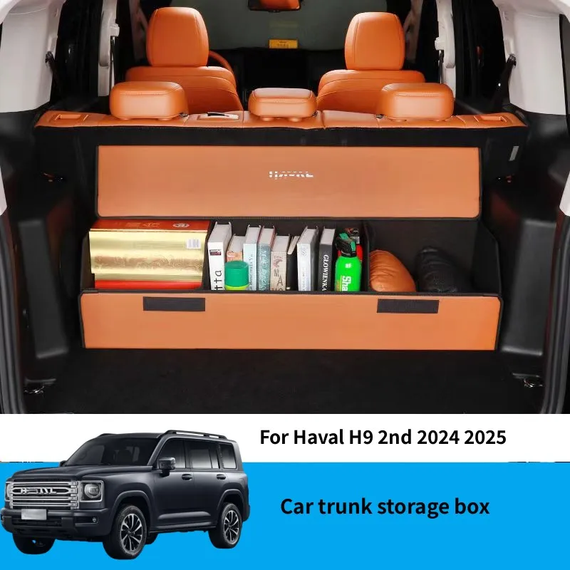 Car Trunk Storage Box Foldable And Classified Storage Box Large Capacity Storage For Haval H9 2nd 2024 2025 Car Accessories 
Car Trunk Storage Box Foldable And Classified Storage Box Large Capacity Storage For Haval H9 2nd 2024 2025 Car Accessories