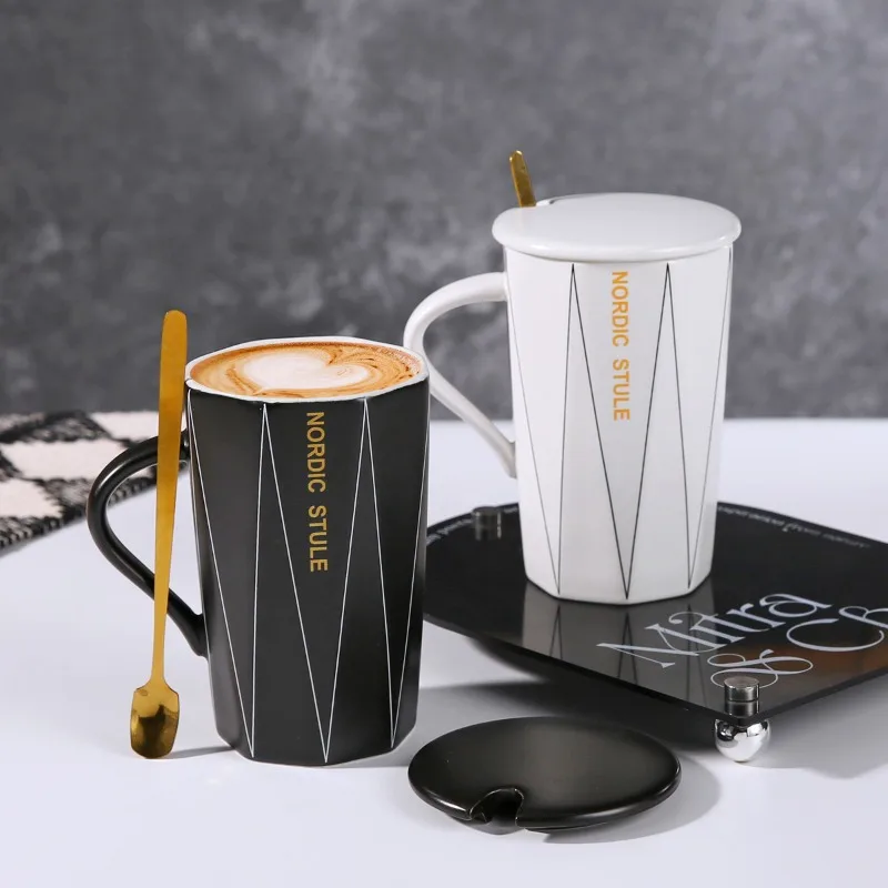Advanced Nordic Creative Ceramic Coffee Cup Exquisite Cappuccino Coffee Afternoon Tea Water Cup Couple Gift
Advanced Nordic Creative Ceramic Coffee Cup Exquisite Cappuccino Coffee Afternoon Tea Water Cup Couple Gift