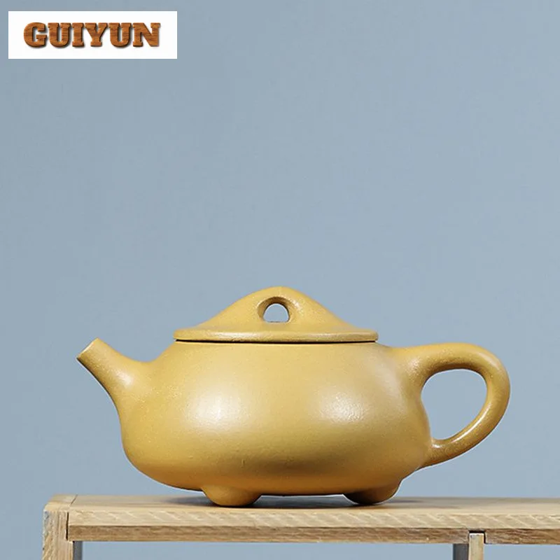 270ml Luxury Yixing Purple Clay Teapots Handmade Stone Scoop Pot Raw Ore Section Mud Tea Making Kettle With Filter Zisha Tea Set
270ml Luxury Yixing Purple Clay Teapots Handmade Stone Scoop Pot Raw Ore Section Mud Tea Making Kettle With Filter Zisha Tea Set