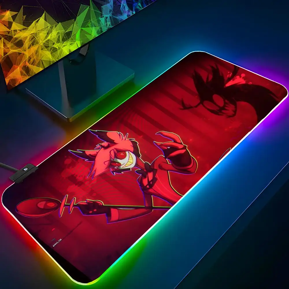 H-Hazbins Hotels Alastor Mouse Pad RGB Backlit Mouse Pad Laptop Mouse Pad Laptop Gamer Computer Desk Gaming Accessories
H-Hazbins Hotels Alastor Mouse Pad RGB Backlit Mouse Pad Laptop Mouse Pad Laptop Gamer Computer Desk Gaming Accessories