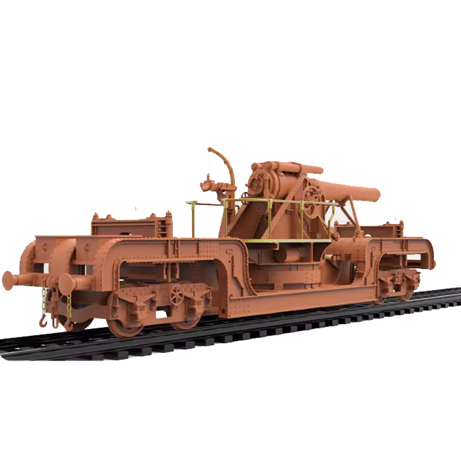 Vintage Military 1/72 Scale British Ordnance 12 Inch Railway Howitzer Armored Train DIY Assembly Model Kit Hobby Collectible
Vintage Military 1/72 Scale British Ordnance 12 Inch Railway Howitzer Armored Train DIY Assembly Model Kit Hobby Collectible