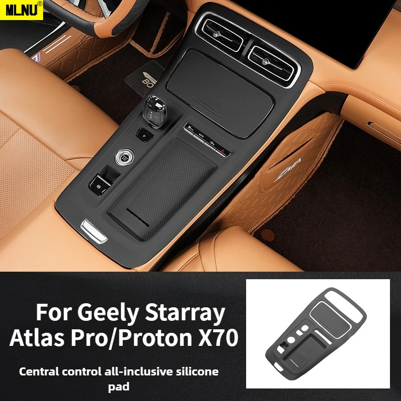 Silicone Full-Cover Cup Holder Pad For Geely Starray/Atlas Pro/Proton X70 Accessories 2025/2024, Removable,Anti-Rattle
Silicone Full-Cover Cup Holder Pad For Geely Starray/Atlas Pro/Proton X70 Accessories 2025/2024, Removable,Anti-Rattle