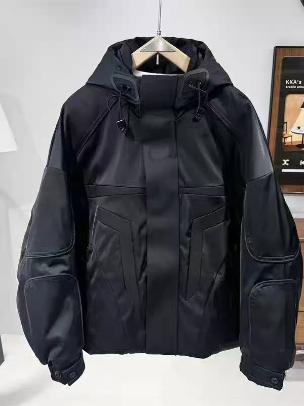 Men's Winter Thickened Hooded Biker Coat Warmth Outerwear Retro Windproof Long Sleeve Zipper Closure Color Polyester Ja...
Men's Winter Thickened Hooded Biker Coat Warmth Outerwear Retro Windproof Long Sleeve Zipper Closure Color Polyester Ja...