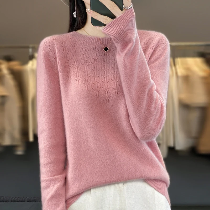 Autumn And Winter Wool Round Neck Joker Solid Color Long-Sleeved Sweater Women's Knitted Bottoming Shirt Jacket Pullover
Autumn And Winter Wool Round Neck Joker Solid Color Long-Sleeved Sweater Women's Knitted Bottoming Shirt Jacket Pullover