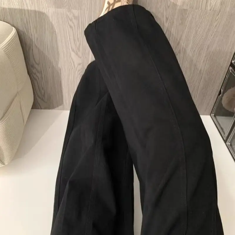 Loose High Waist Straight Leg Jeans Women's Summer Casual Wide Leg Pants Comfortable Loose Fit American Retro Style
Loose High Waist Straight Leg Jeans Women's Summer Casual Wide Leg Pants Comfortable Loose Fit American Retro Style