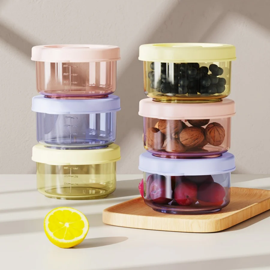 6-piece baby PP complementary food box for infants - suitable for steaming and preserving, with a lid for storage
6-piece baby PP complementary food box for infants - suitable for steaming and preserving, with a lid for storage