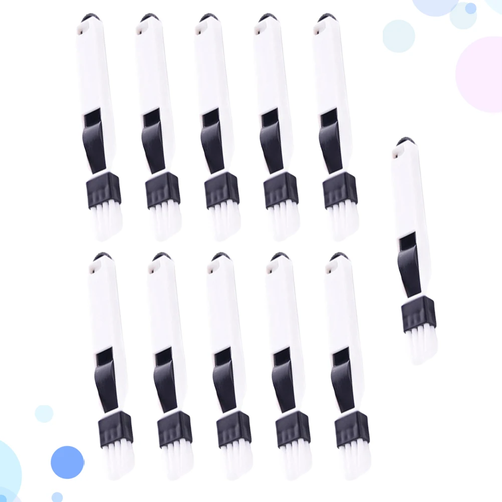 11pcs Dust Brush Set 2 In 1 Keyboard Cleaning Tools Small Brush Head Grooves Edges Window Door Track Black
11pcs Dust Brush Set 2 In 1 Keyboard Cleaning Tools Small Brush Head Grooves Edges Window Door Track Black