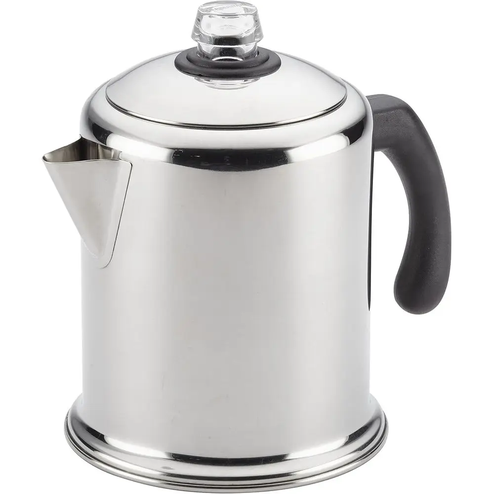 47053 Classic StainlSteel Yosemite 12-Cup Coee Percolator, 12 Cup Coee Maker, Silver
47053 Classic StainlSteel Yosemite 12-Cup Coee Percolator, 12 Cup Coee Maker, Silver