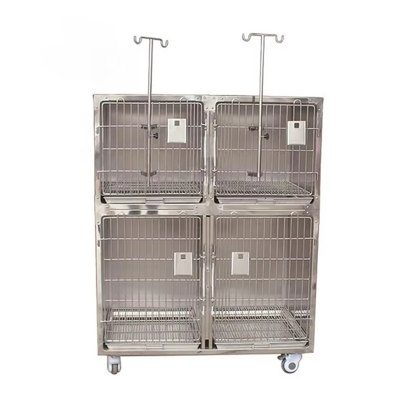 OSCAT Stable Quality Stainless Steel Dog Veterinary Cages Prime Veterinary Equipment For Vet Clinic
OSCAT Stable Quality Stainless Steel Dog Veterinary Cages Prime Veterinary Equipment For Vet Clinic