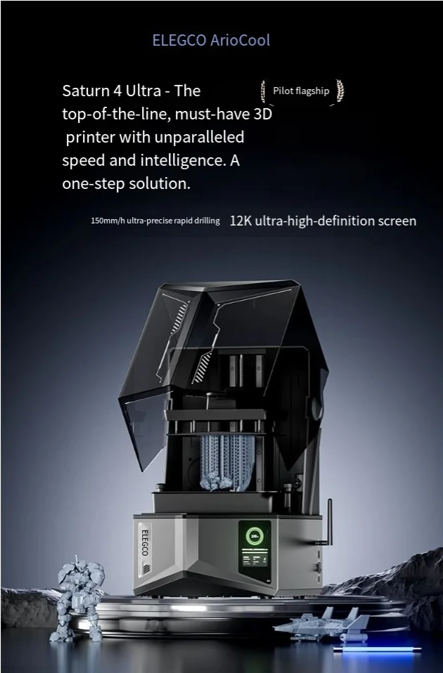 High Precision for Figure & Precision Instrument Design 【16K Ultra HD & Auto-Leveling】 Saturn 4 Ultra DIY
High Precision for Figure & Precision Instrument Design 【16K Ultra HD & Auto-Leveling】 Saturn 4 Ultra DIY