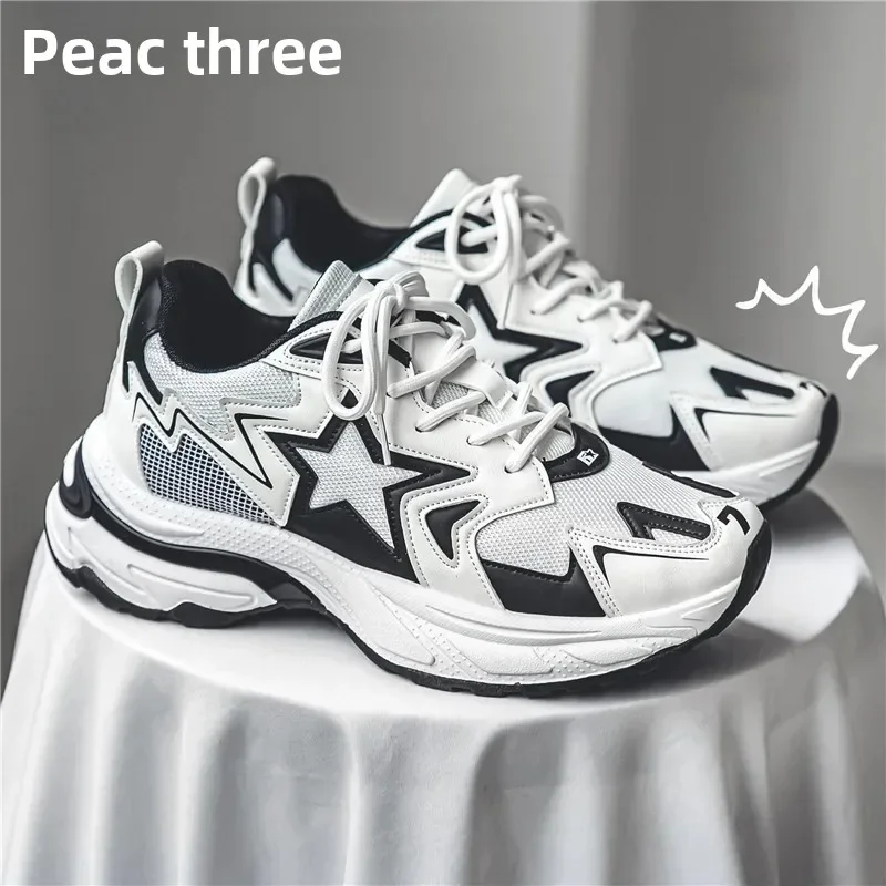 Новинка 2024, мужская обувь, летняя дышащая универсальная нескользящая повседневная обувь для учащихся средних школ, спортивная обувь с увеличенным H 
Новинка 2024, мужская обувь, летняя дышащая универсальная нескользящая повседневная обувь для учащихся средних школ, спортивная обувь с увеличенным H