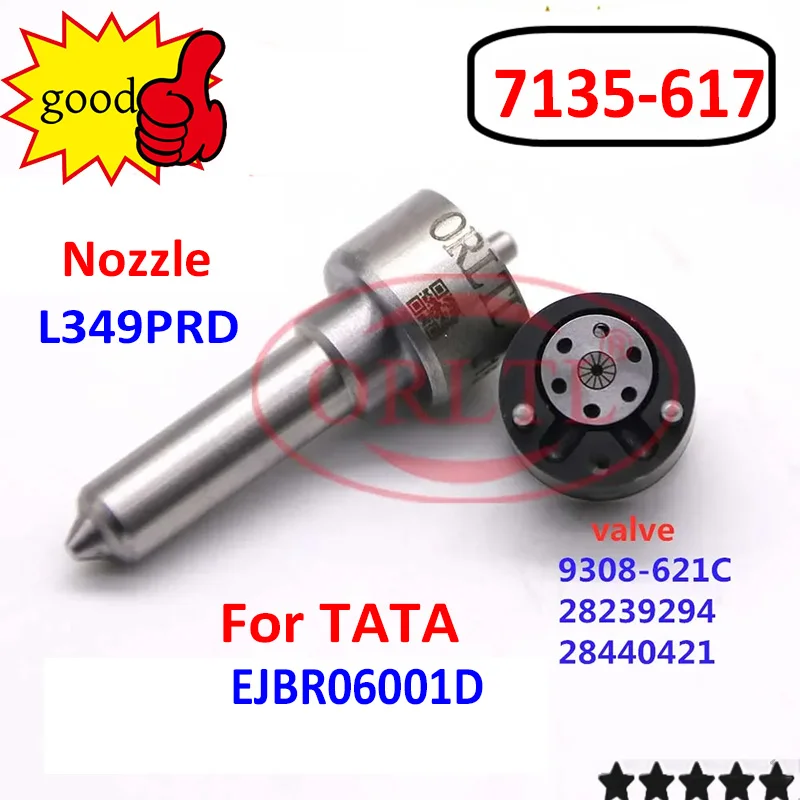 L349PRD NOZZLE TIP 9308-621C VALVE DIESEL INJECTOR REPAIR KITS 7135-617 FOR DELPHI EJBR06001D EJBR03801D 9656389980 9688438580
L349PRD NOZZLE TIP 9308-621C VALVE DIESEL INJECTOR REPAIR KITS 7135-617 FOR DELPHI EJBR06001D EJBR03801D 9656389980 9688438580