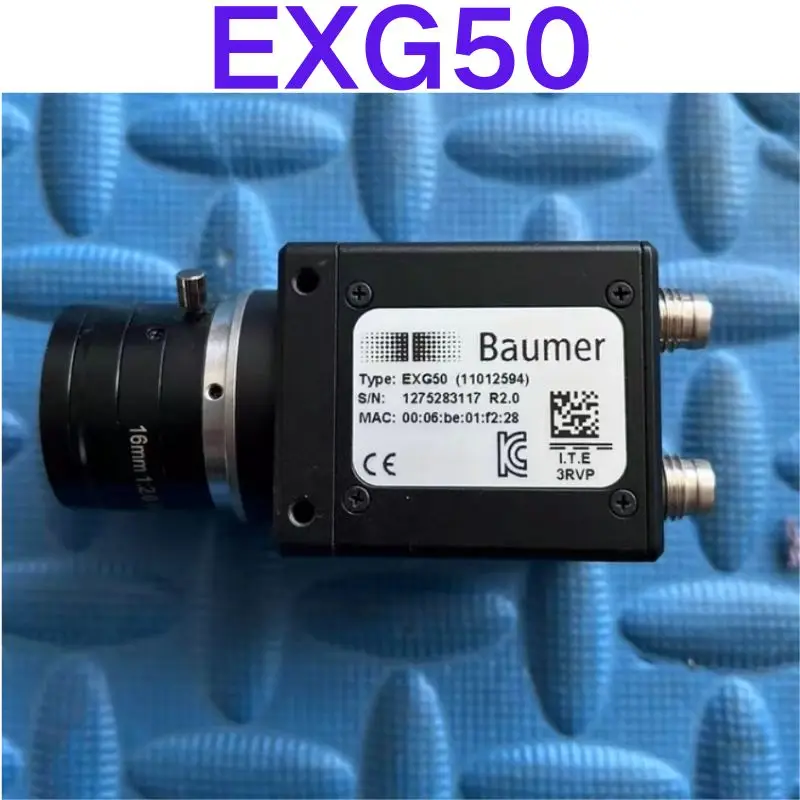 Second-hand test OK ,Industrial camera EXG50 black and white 5 megapixel
Second-hand test OK ,Industrial camera EXG50 black and white 5 megapixel