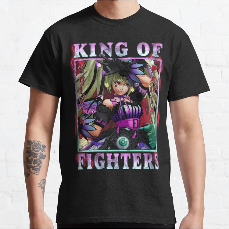 Shocking Beauty Sylvie Paula Paula KOF King of Fighters 80s Video game Retro fighting videogames T-shirt Large size Adult Tops
Shocking Beauty Sylvie Paula Paula KOF King of Fighters 80s Video game Retro fighting videogames T-shirt Large size Adult Tops