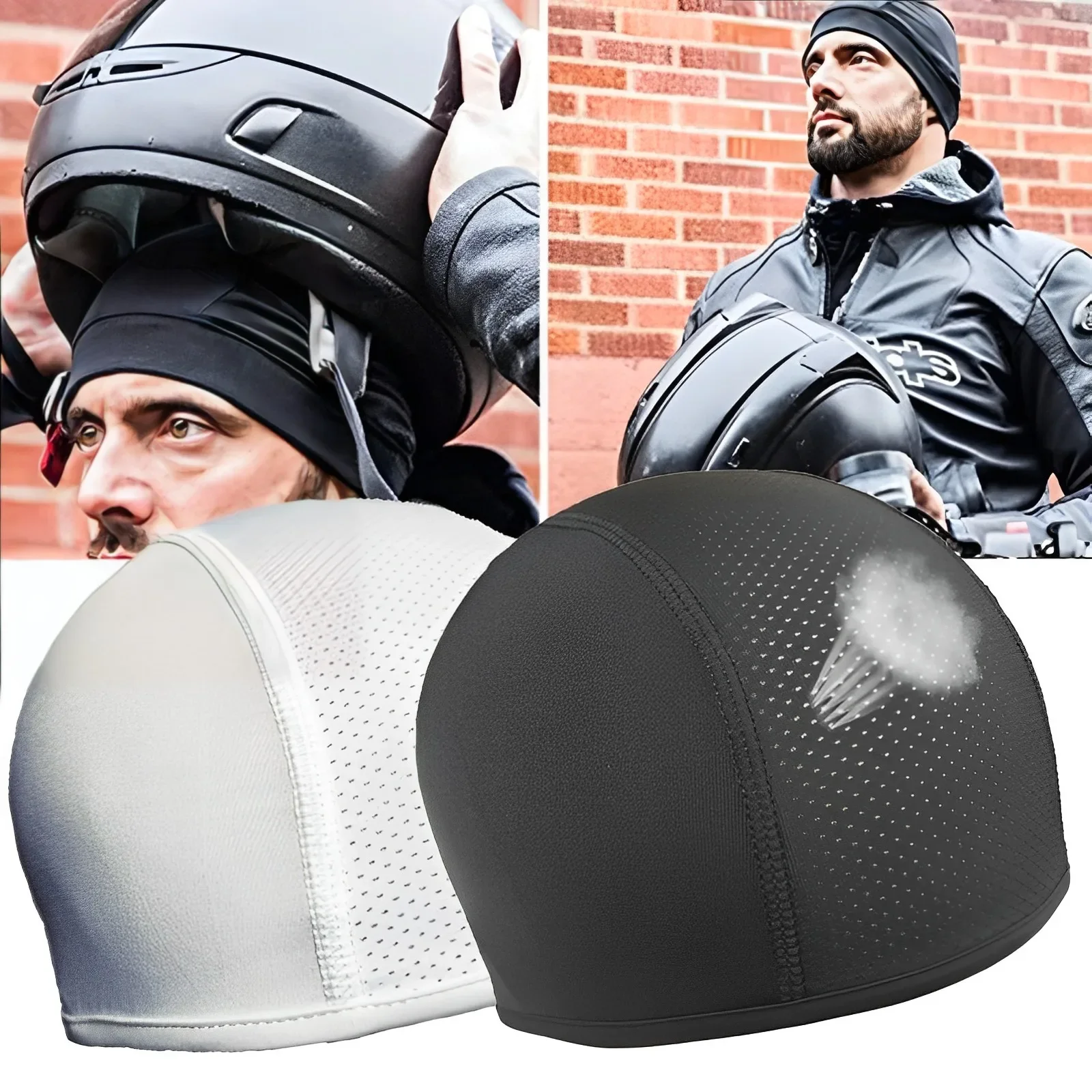 2Pcs Quick Dry Motorcycle Helmet Inner Cap Hat Breathable Cycling Hat Racing Cap Under Helmet Beanie Cap Motocross Helmet Hat
2Pcs Quick Dry Motorcycle Helmet Inner Cap Hat Breathable Cycling Hat Racing Cap Under Helmet Beanie Cap Motocross Helmet Hat
