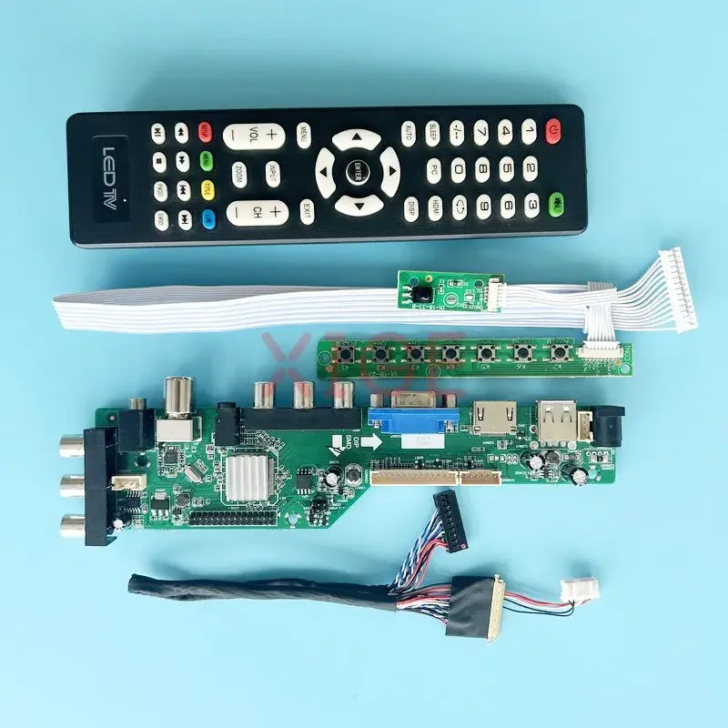 Плата контроллера подходит для LTN116AT01 LTN116AT04 11,6 "цифровой сигнал DVB 1366x768, монитор для ноутбука, комплект «сделай сам», 2AV + USB + DHMI + VGA LVDS, 40-контактный
Плата контроллера подходит для LTN116AT01 LTN116AT04 11,6 "цифровой сигнал DVB 1366x768, монитор для ноутбука, комплект «сделай сам», 2AV + USB + DHMI + VGA LVDS, 40-контактный