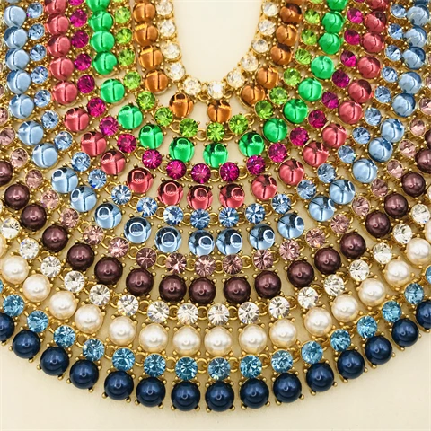 OSCAR Vintage Crystal Bead Magnetic Clasp Choker Distressed European Strand Necklace Luxury Gift Party Anniversary
OSCAR Vintage Crystal Bead Magnetic Clasp Choker Distressed European Strand Necklace Luxury Gift Party Anniversary
