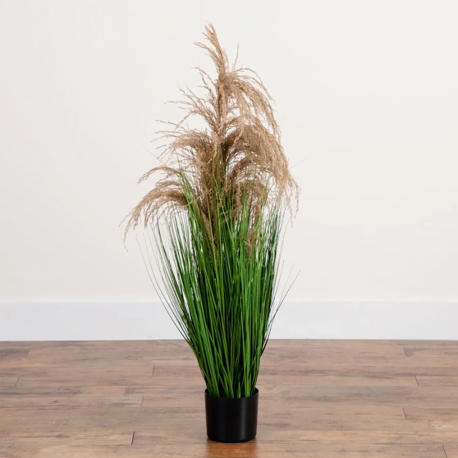 Pampas Grass Artificial Plant with Planter - 4'
Pampas Grass Artificial Plant with Planter - 4'