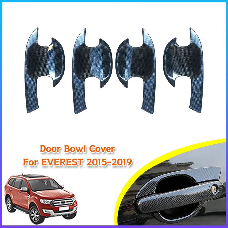 Car Door Decorative Parts for Ford Everest 2015 -2019 Carbon Color Door Bowl Cover Trim Accessories
Car Door Decorative Parts for Ford Everest 2015 -2019 Carbon Color Door Bowl Cover Trim Accessories