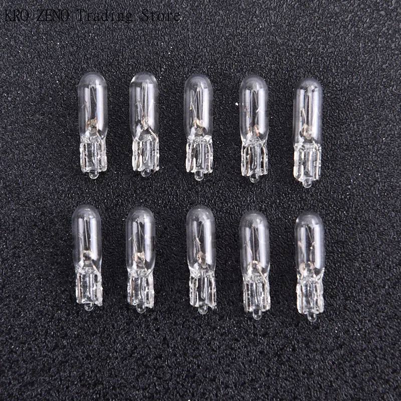 10Pcs 12V 1.2W T5 Glass Light Bulb Dashboard Instrument Panel Brake Light Bulbs✨
10Pcs 12V 1.2W T5 Glass Light Bulb Dashboard Instrument Panel Brake Light Bulbs✨