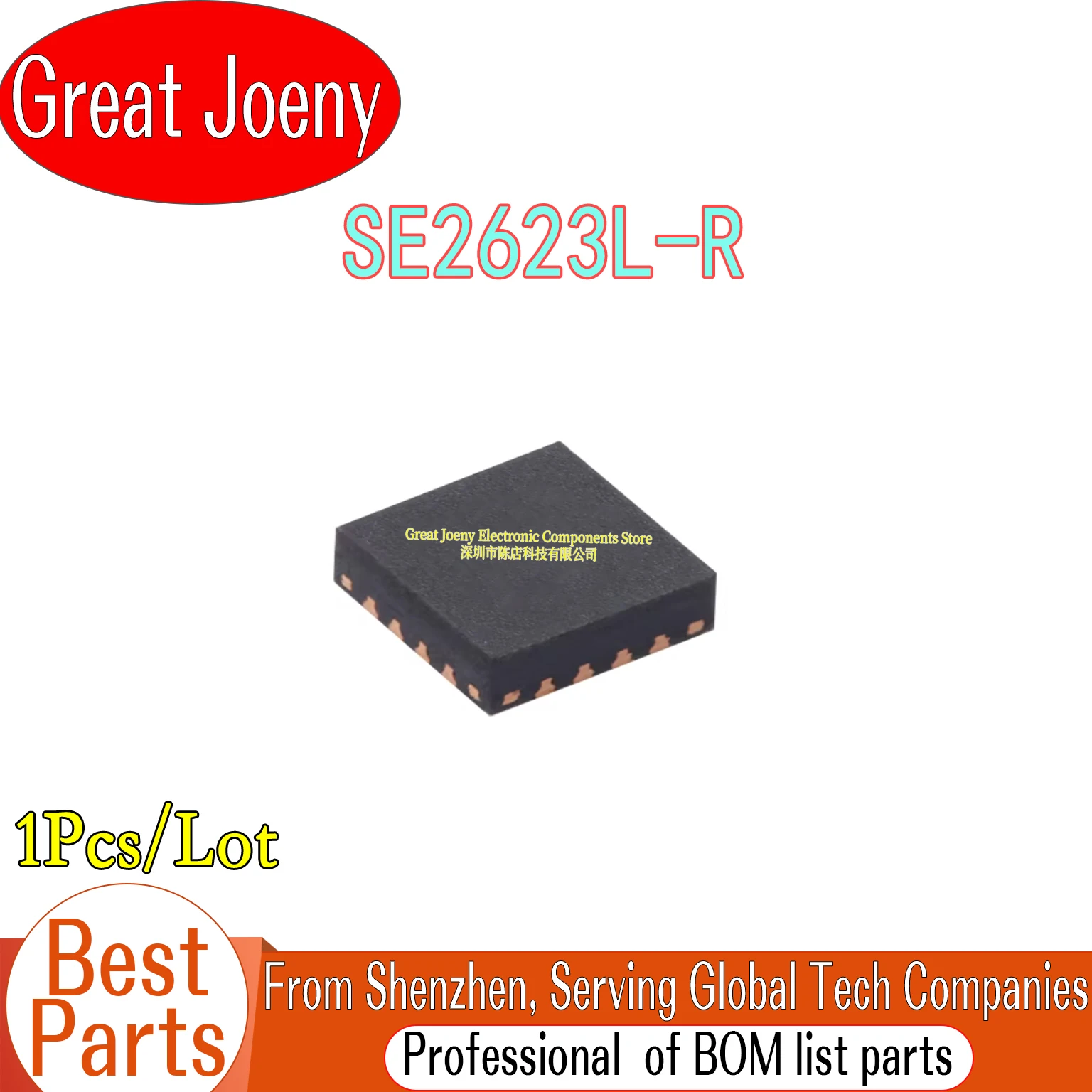 100% New 2623L SE2623L-R SE2623L IC Chipset QFN-16
100% New 2623L SE2623L-R SE2623L IC Chipset QFN-16
