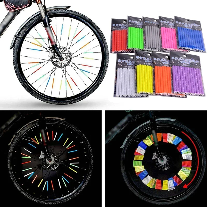 Bicycle Wheel Spokes Reflective Sticker, DIY Tube Strip, Warning Light, MTB Cycling Reflector, Safety Kit, 7.5cm, 12 PCs/Bag
Bicycle Wheel Spokes Reflective Sticker, DIY Tube Strip, Warning Light, MTB Cycling Reflector, Safety Kit, 7.5cm, 12 PCs/Bag