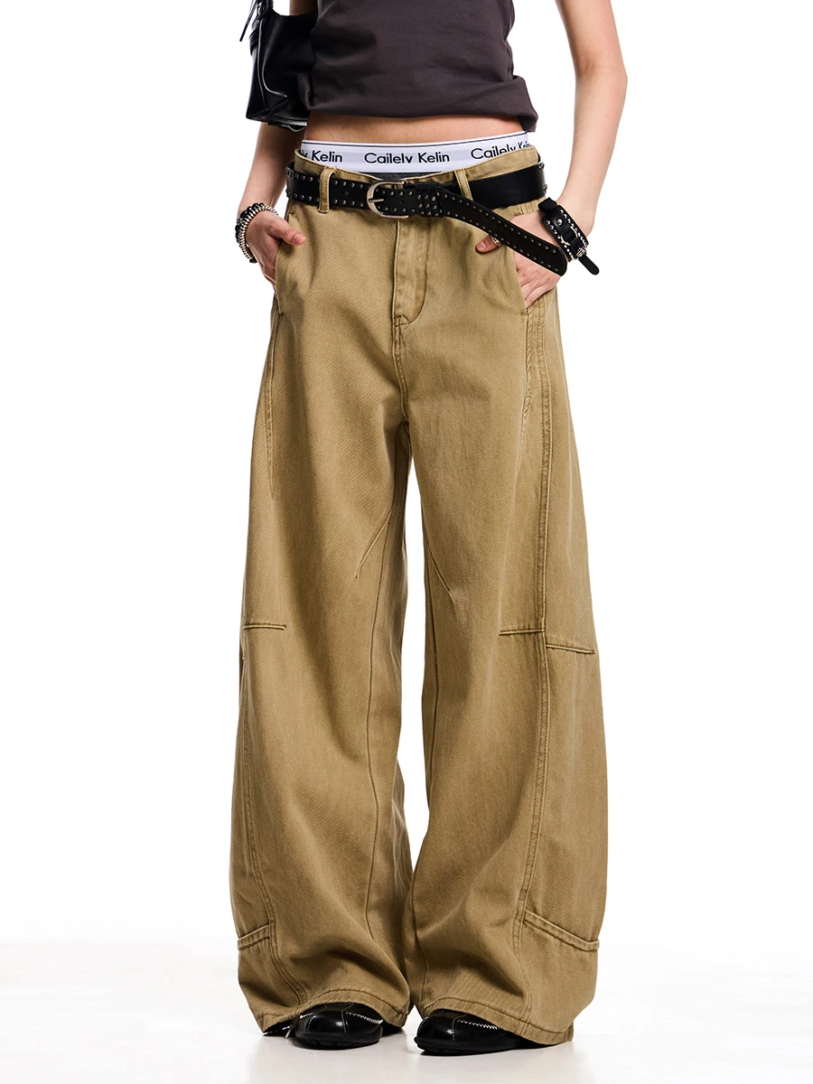 023Start винтажные широкие брюки для спецодежды, мужские свободные повседневные прямые брюки, женские свободные брендовые брюки Faion
023Start винтажные широкие брюки для спецодежды, мужские свободные повседневные прямые брюки, женские свободные брендовые брюки Faion