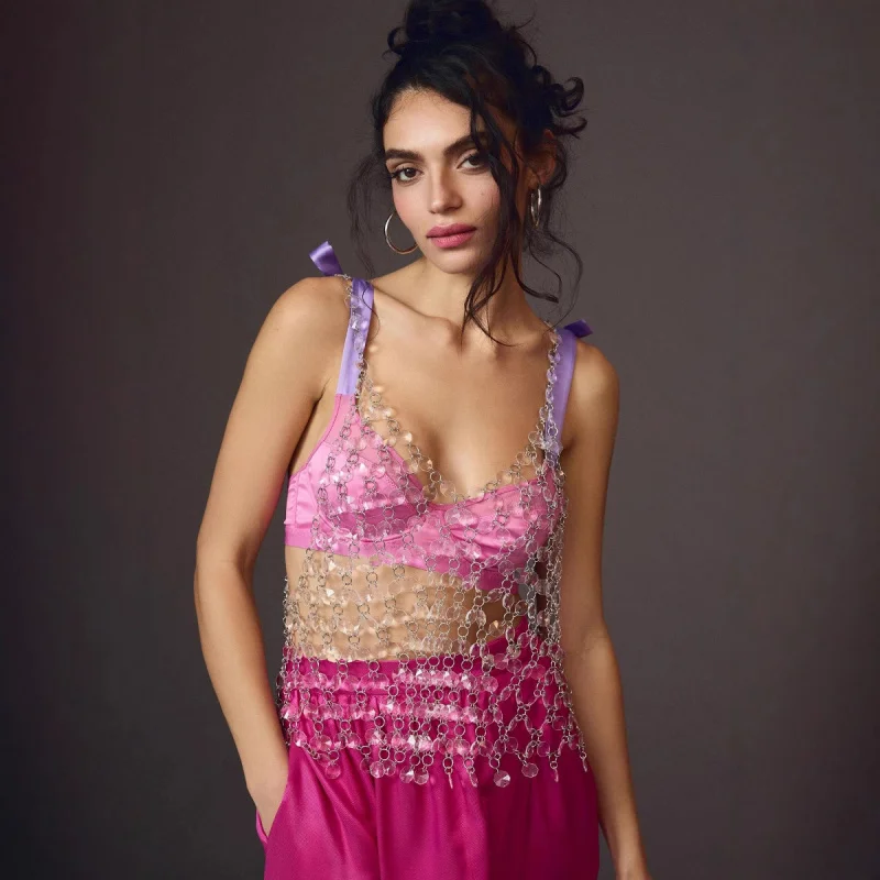 Body Jewelry Chest Chain Sexy Bikini Bra Chain Waistcoat Chain Nightclub Birthday Party Dance Beach Other Colors Can Customized
Body Jewelry Chest Chain Sexy Bikini Bra Chain Waistcoat Chain Nightclub Birthday Party Dance Beach Other Colors Can Customized