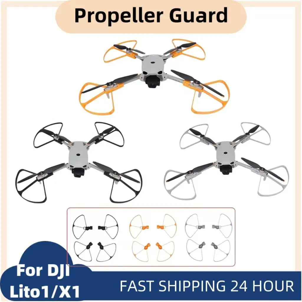 Propeller Guard For DJI Lito1 LitoX1 Surround Anti-Collision Protective Ring Quick Release Lightweight Blade Safety Cover RC Dro
Propeller Guard For DJI Lito1 LitoX1 Surround Anti-Collision Protective Ring Quick Release Lightweight Blade Safety Cover RC Dro