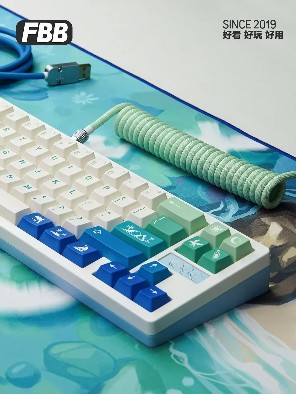 Keycap PBT сублимационная оригинальная механическая клавиатура с высокой настройкой, персонализированная синяя 87 клавиш 104
Keycap PBT сублимационная оригинальная механическая клавиатура с высокой настройкой, персонализированная синяя 87 клавиш 104