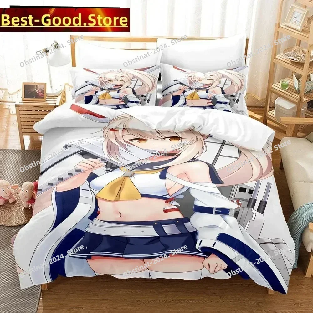 3D Anime Azur Lane Bedding Set Printed Bed Set With Pillowcase Bed Duvet Cover Soft Single Double Queen Super King Size Bedroom
3D Anime Azur Lane Bedding Set Printed Bed Set With Pillowcase Bed Duvet Cover Soft Single Double Queen Super King Size Bedroom