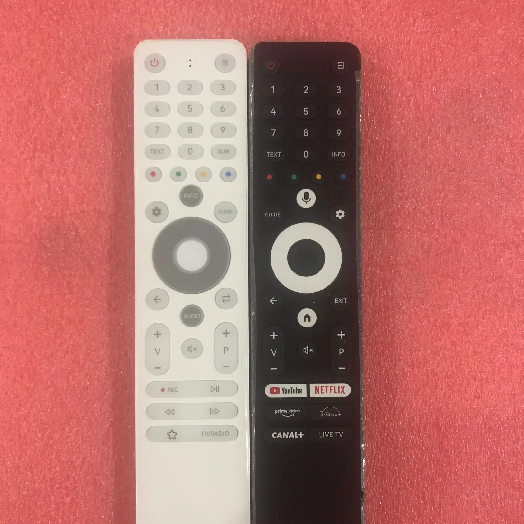 Compatible with THOMSON TV voice remote control (button functions must be the same).
Compatible with THOMSON TV voice remote control (button functions must be the same).