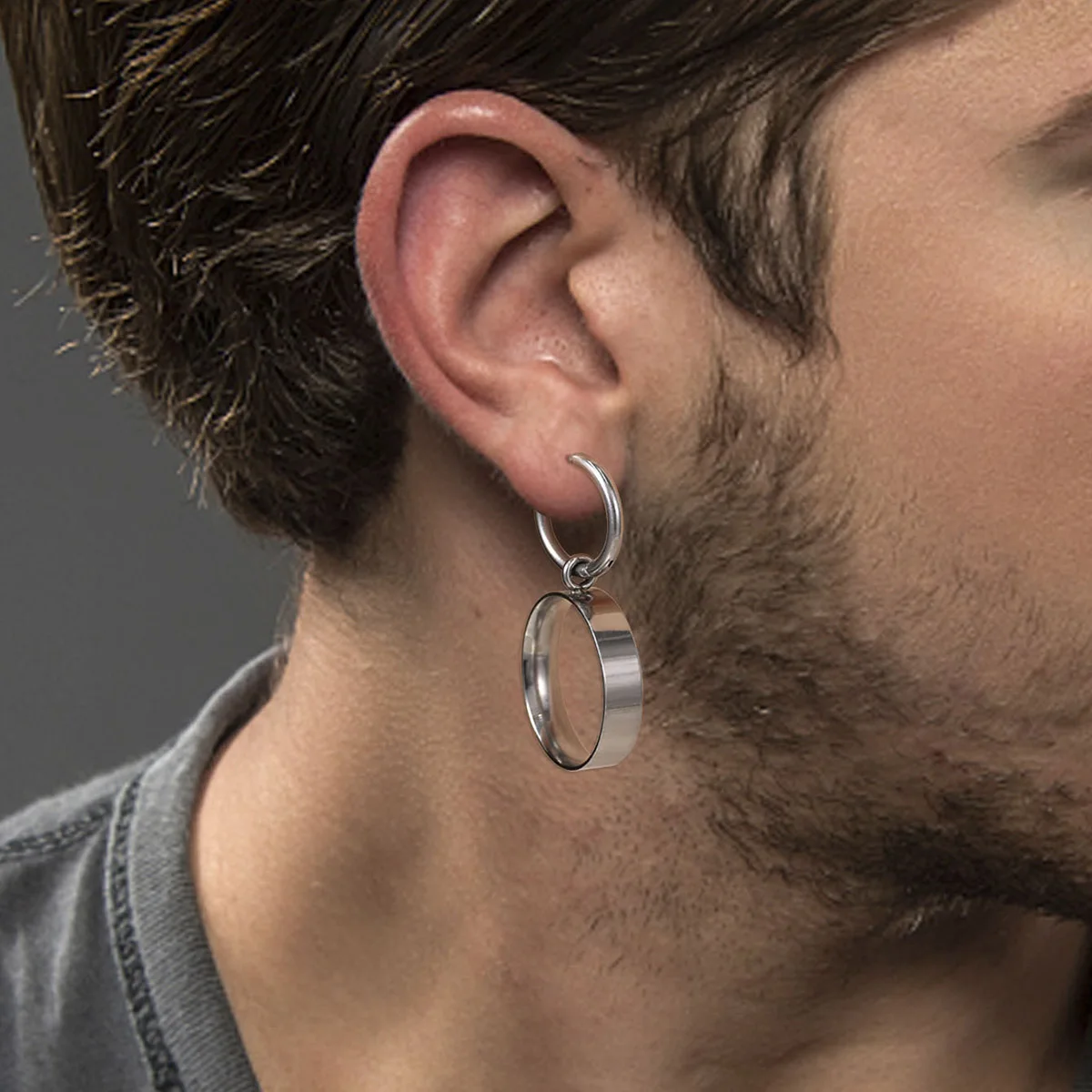 English: Lightweight Round Earrings, Premium Minimalist Style, Versatile for Work & Casual, Women's Luxury Ear Jewelry 
English: Lightweight Round Earrings, Premium Minimalist Style, Versatile for Work & Casual, Women's Luxury Ear Jewelry