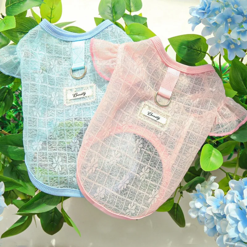 Fashion Fly Sleeve Dog Clothes Light Soft Pet Vest Summer Solid Color Teddy T-Shirt Anti Hair Fall Pet Supplies
Fashion Fly Sleeve Dog Clothes Light Soft Pet Vest Summer Solid Color Teddy T-Shirt Anti Hair Fall Pet Supplies